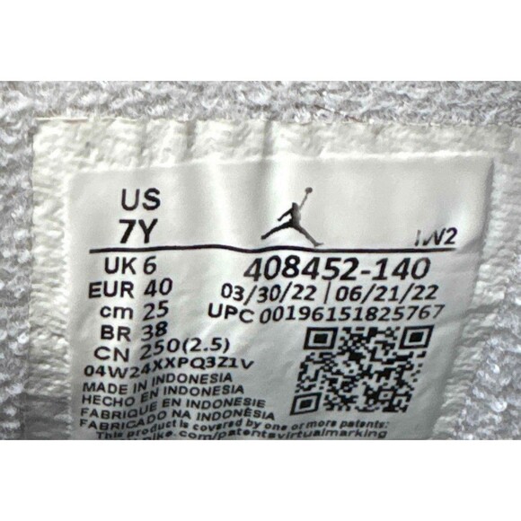 Nike Air Jordan 4 Midnight Navy Size 7 Youth (Size 8.5 Women's) - Picture 6 of 9